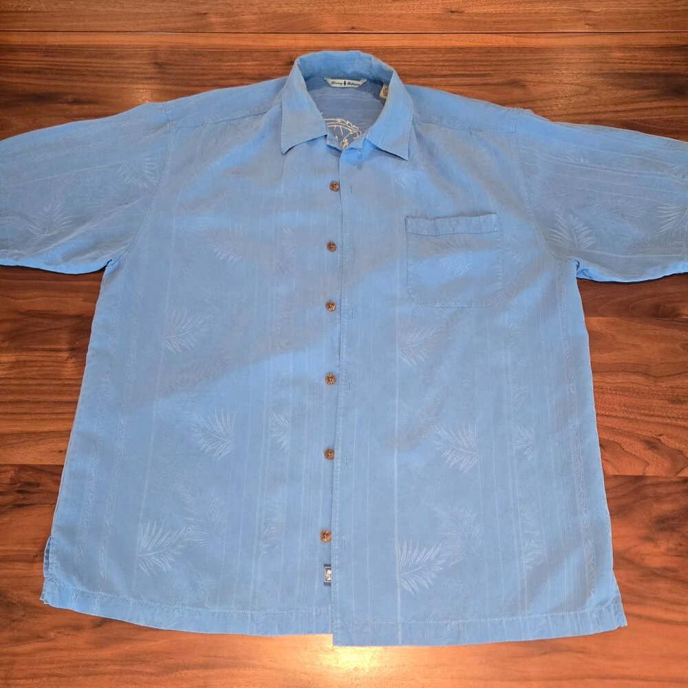 Tommy Bahama Light Blue Casual Button Down Shirt